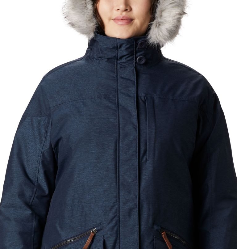 Women's Columbia Carson Pass Interchange Jackets Navy | Plus Size CA-L416L